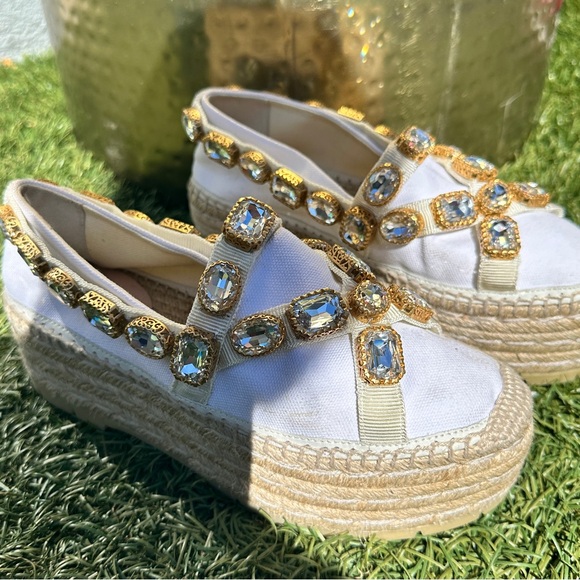 GUCCI Espadrilles WhitexIvory EU35 1/2(Approx. 21cm) 2200365879077 - Picture 7 of 11